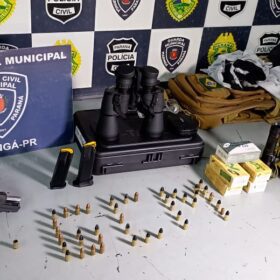 Homem é preso após atirar e manter amigo refém em quarto de hotel em Maringá Foto 1 Fotos de Homem é preso após atirar e manter amigo refém em quarto de hotel em Maringá