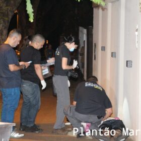 Fotos de Homem é surpreendido por dois criminosos e é morto com tiros na cabeça em Maringá