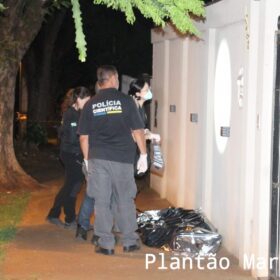 Fotos de Homem é surpreendido por dois criminosos e é morto com tiros na cabeça em Maringá