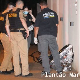 Fotos de Homem é surpreendido por dois criminosos e é morto com tiros na cabeça em Maringá