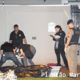 Fotos de Homem é surpreendido por dois criminosos e é morto com tiros na cabeça em Maringá