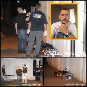 Homem é surpreendido por dois criminosos e é morto com tiros na cabeça em Maringá Foto 1 Fotos de Homem é surpreendido por dois criminosos e é morto com tiros na cabeça em Maringá