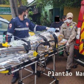Fotos de Mãe Clô é intubada após ser esfaqueada e roubada em centro espírita em Maringá,  