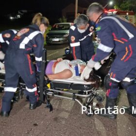 Fotos de Moças sofrem ferimentos após grave acidente em Maringá 