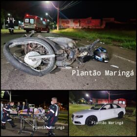 Fotos de Moças sofrem ferimentos após grave acidente em Maringá 