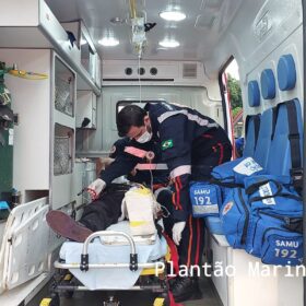 Fotos de Motociclista sofre ferimentos graves após colisão com carreta em Sarandi
