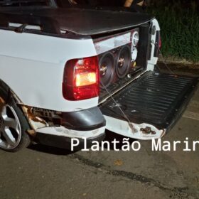 Fotos de Motociclista sofre ferimentos após colisão na Avenida Colombo em Maringá 