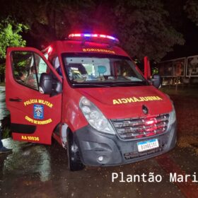 Fotos de Motorista sofre ferimentos graves após bater carro contra árvore em Maringá