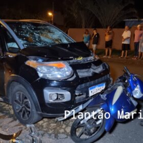 Fotos de Câmera de segurança registrou acidente que matou mulher em Maringá