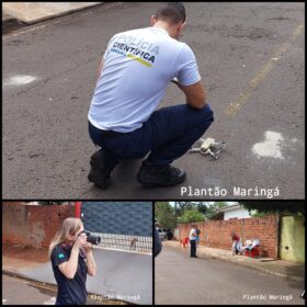 Fotos de Polícia Civil e Instituto de Criminalística fazem reconstituição do homicídio da jovem morta por causa de som alto em Sarandi 