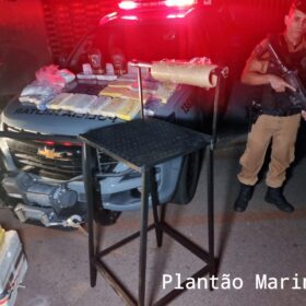 Fotos de Polícia Militar de Maringá apreende drogas avaliada em 2 milhões e várias armas, inclusive com silenciadores