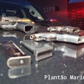 Fotos de Polícia Militar de Maringá apreende drogas avaliada em 2 milhões e várias armas, inclusive com silenciadores