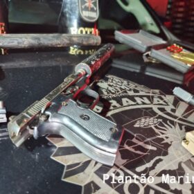 Fotos de Polícia Militar de Maringá apreende drogas avaliada em 2 milhões e várias armas, inclusive com silenciadores