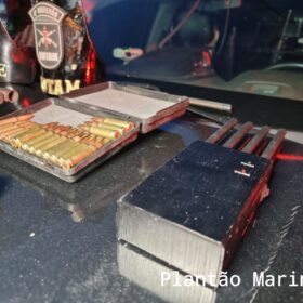 Fotos de Polícia Militar de Maringá apreende drogas avaliada em 2 milhões e várias armas, inclusive com silenciadores
