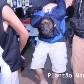 Fotos de Rotam prende assaltantes e recupera moto e carro roubados em Maringá