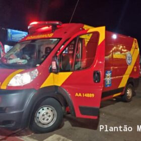 Fotos de Homem atropelado em cima da faixa de pedestres em Maringá, morre no hospital
