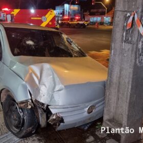 Fotos de Homem atropelado em cima da faixa de pedestres em Maringá, morre no hospital