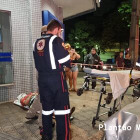 Fotos de Homem atropelado em cima da faixa de pedestres em Maringá, morre no hospital