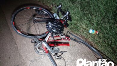 Fotos de Ciclista é socorrido com ferimentos graves após acidente na rodovia