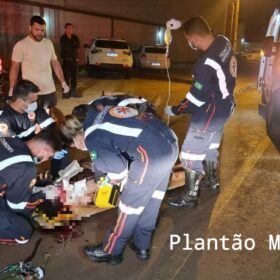 Fotos de Ciclista sofre ferimentos graves após bater na traseira de carro em Maringá