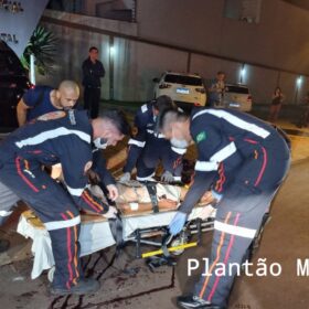 Fotos de Ciclista sofre ferimentos graves após bater na traseira de carro em Maringá
