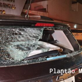 Fotos de Ciclista sofre ferimentos graves após bater na traseira de carro em Maringá