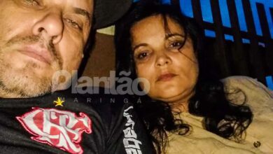 Fotos de Colisão envolvendo carro e moto deixa um homem morto e uma mulher ferida em Maringá 