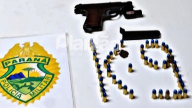 Fotos de Empresário de Sarandi que iria matar o atual marido da ex-mulher é preso pela Polícia Rodoviária Estadual