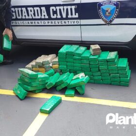 Fotos de Guarda Civil Municipal de Sarandi apreende 115 quilos de maconha