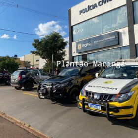 Homem com sete mandados de prisão e investigado em vários homicídios em Maringá é preso com duas pistolas  Foto 1 Fotos de Homem com sete mandados de prisão e investigado em vários homicídios em Maringá é preso com duas pistolas