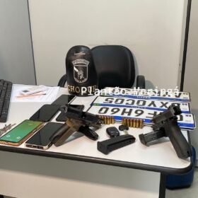 Homem com sete mandados de prisão e investigado em vários homicídios em Maringá é preso com duas pistolas  Foto 5 Fotos de Homem com sete mandados de prisão e investigado em vários homicídios em Maringá é preso com duas pistolas