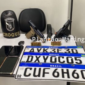 Homem com sete mandados de prisão e investigado em vários homicídios em Maringá é preso com duas pistolas  Foto 7 Fotos de Homem com sete mandados de prisão e investigado em vários homicídios em Maringá é preso com duas pistolas