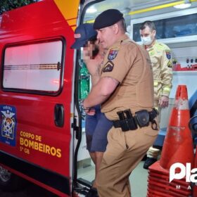 Fotos de Homem é esfaqueado no Jardim Alvorada em Maringá