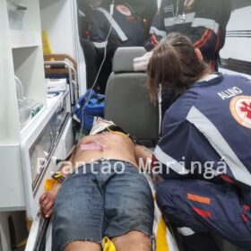 Fotos de Homem fica inconsciente após ser agredido com pedradas na cabeça em Maringá