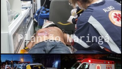 Fotos de Homem fica inconsciente após ser agredido com pedradas na cabeça em Maringá