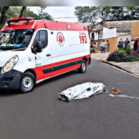 Fotos de Homem morre atropelado e motorista foge sem prestar socorro em Maringá