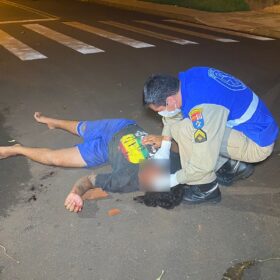 Fotos de Homem suspeito de estupro é espancado por populares em Paiçandu