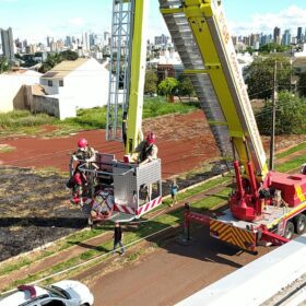 Fotos de Identificado instalador de painéis solares que morreu eletrocutado em Maringá