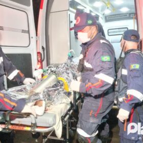 Fotos de Jovem de 18 anos é baleado e intubado após atentado a tiros em Marialva