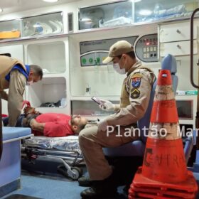 Fotos de Membro de facção criminosa suspeito de matar moça na frente da mãe em Maringá, é baleado após confronto com a Rotam