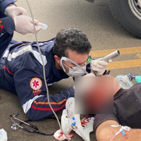 Fotos de Morre no hospital homem que sofreu acidente nesta segunda-feira