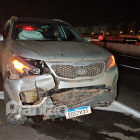 Fotos de Identificado motociclista que morreu após cair no Contorno Norte e ser atropelado por carro em Maringá