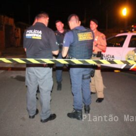 Fotos de Polícia identifica e busca por principal suspeito de atirar três vezes contra cabeça de mulher em Sarandi
