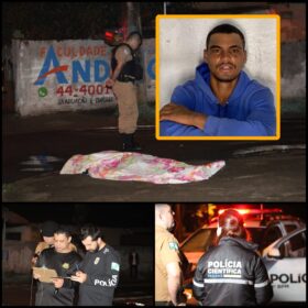 Fotos de No dia que deixou a prisão homem é executado com 15 tiros  