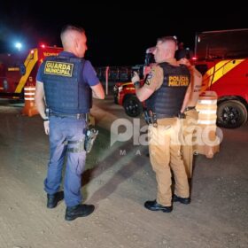 Fotos de Segurança fica ferido após ser atingido por um tiro acidental em Maringá