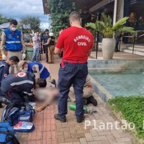 Fotos de Trabalhador é esfaqueado e morto durante roubo de celular no centro de Maringá