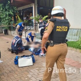 Fotos de Polícia pede ajuda para prender ladrão que matou trabalhador durante roubo de celular em Maringá