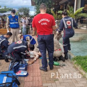 Fotos de Trabalhador é esfaqueado e morto durante roubo de celular no centro de Maringá