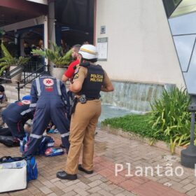 Fotos de Trabalhador é esfaqueado e morto durante roubo de celular no centro de Maringá