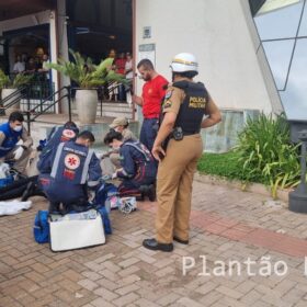 Fotos de Trabalhador é esfaqueado e morto durante roubo de celular no centro de Maringá